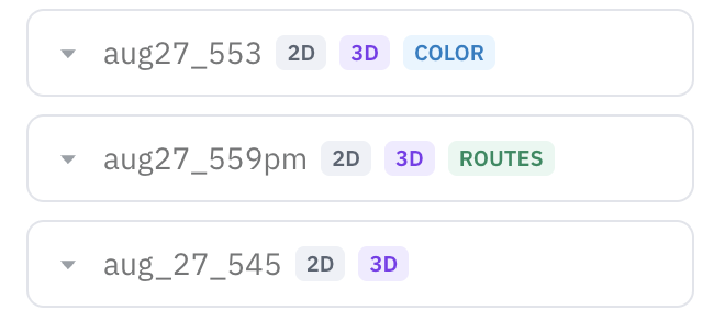 Select a map for navigation in the portal